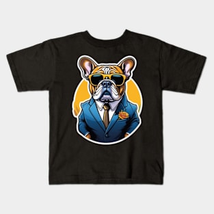 Business Bulldog Kids T-Shirt